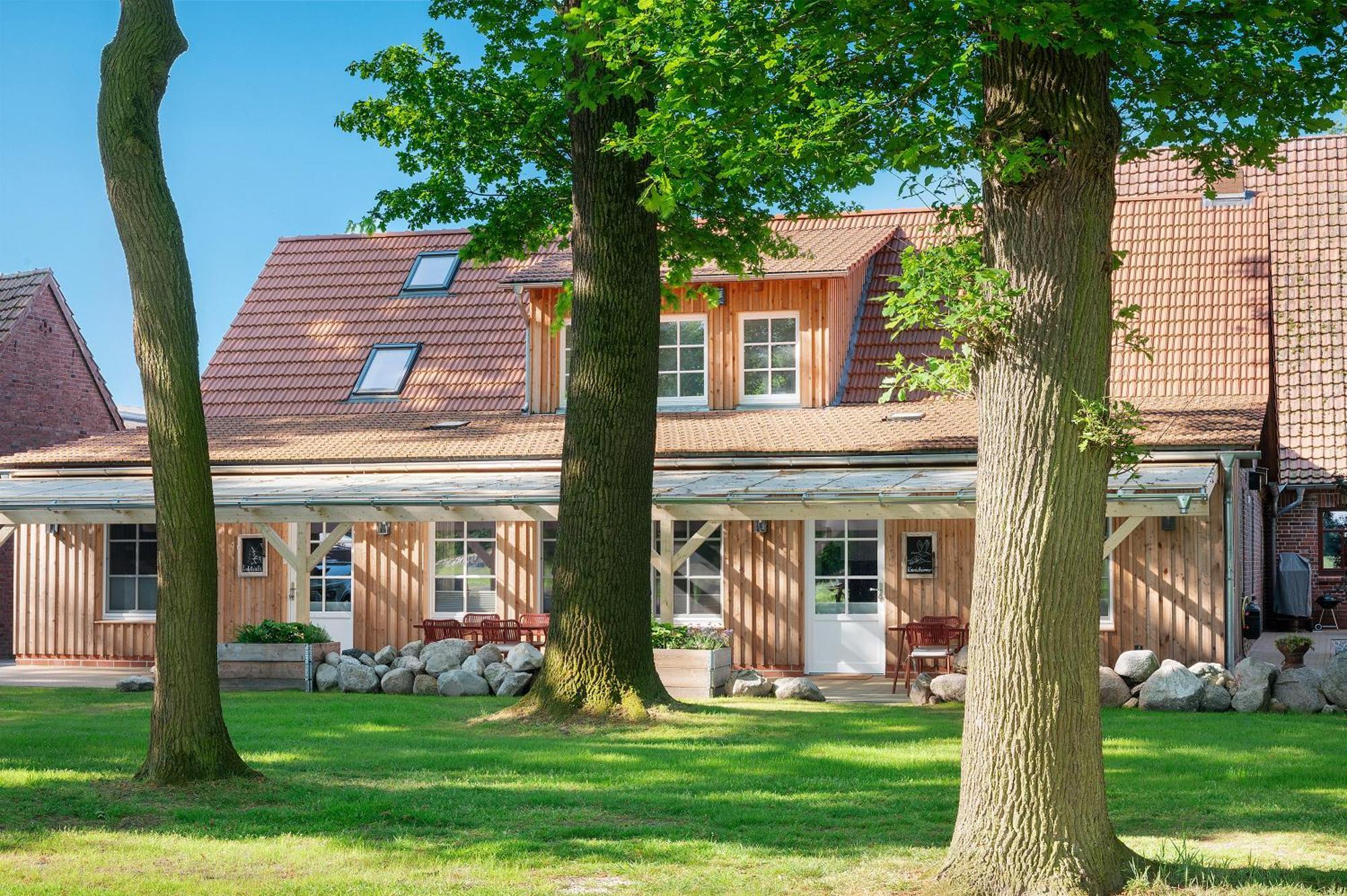 Eichengefluester Waldhuette Wagenfeld Kültér fotó